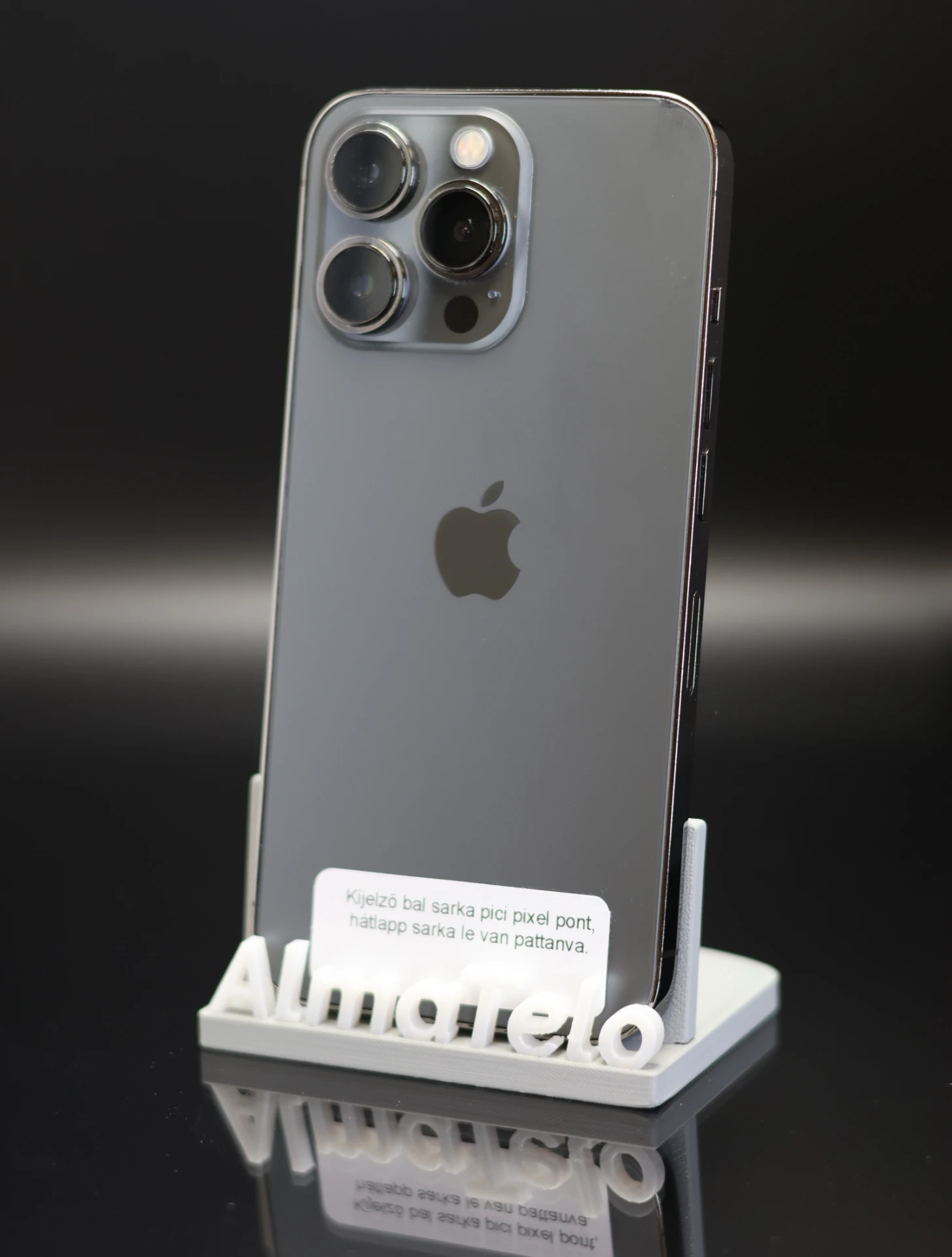 Apple iPhone 13 Pro 256 GB Graphite 100% akku - 12 HÓ GARANCIA