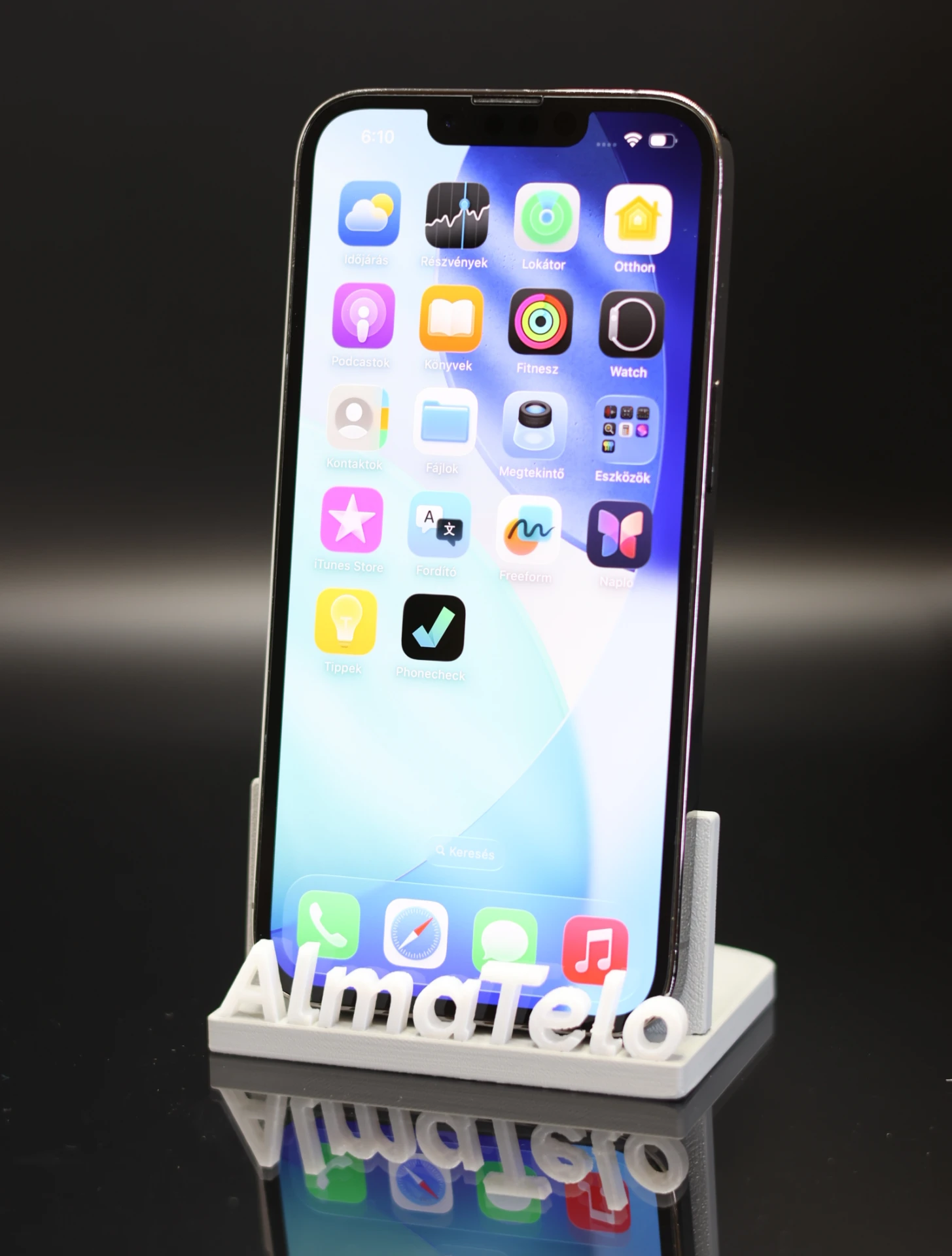 Apple iPhone 13 Pro 256 GB Graphite 100% akku - 12 HÓ GARANCIA