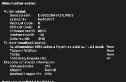 Eladó egy 2023-as MacBook Air 15