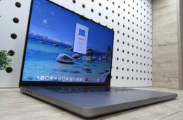 Apple MacBook Pro 16 (2021, M1 Pro) – Liquid Retina XDR, ProMotion 120 Hz, 32 GB RAM – 512 GB SSD – Használt, karcmentes (USA bill.) – 84% akku (208 ciklus) – 3 hónap garancia