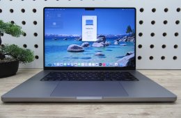 Apple MacBook Pro 16 (2021, M1 Pro) – Liquid Retina XDR, ProMotion 120 Hz, 32 GB RAM – 512 GB SSD – Használt, karcmentes (USA bill.) – 84% akku (208 ciklus) – 3 hónap garancia