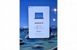 Hibátlan MacBook Air M1 2020 13”256GB 16GB  2 ÉV Garanciával Számlával