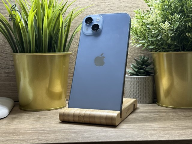 iPhone 14 Plus 128GB Kék, Független - 1 Év Garancia, Számla