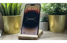 iPhone 14 Pro Max 128GB Arany, Független - 1 Év Garancia, Számla