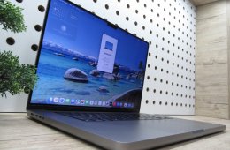 Apple MacBook Pro 16 (2021, M1 Pro) – Liquid Retina XDR, ProMotion 120 Hz – 32 GB RAM / 512 GB SSD – Használt, karcmentes (USA bill.) – 86% akku (209 ciklus) – 3 hónap garancia