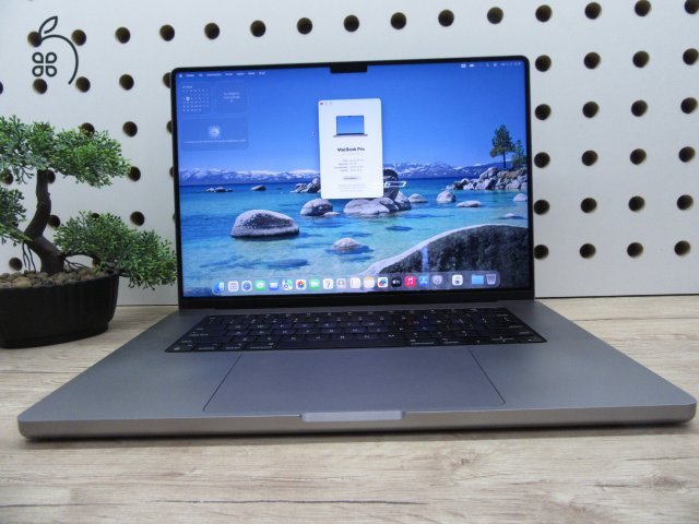 Apple MacBook Pro 16 (2021, M1 Pro) – Liquid Retina XDR, ProMotion 120 Hz, 32 GB RAM – 512 GB SSD – Használt, karcmentes – 92% akku (335 ciklus) – 3 hónap garancia - USA Bill