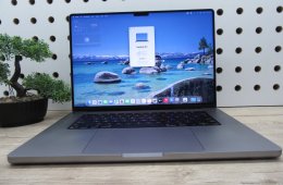 Apple MacBook Pro 16 (2021, M1 Pro) – Liquid Retina XDR, ProMotion 120 Hz, 32 GB RAM – 512 GB SSD – Használt, karcmentes – 92% akku (335 ciklus) – 3 hónap garancia - USA Bill