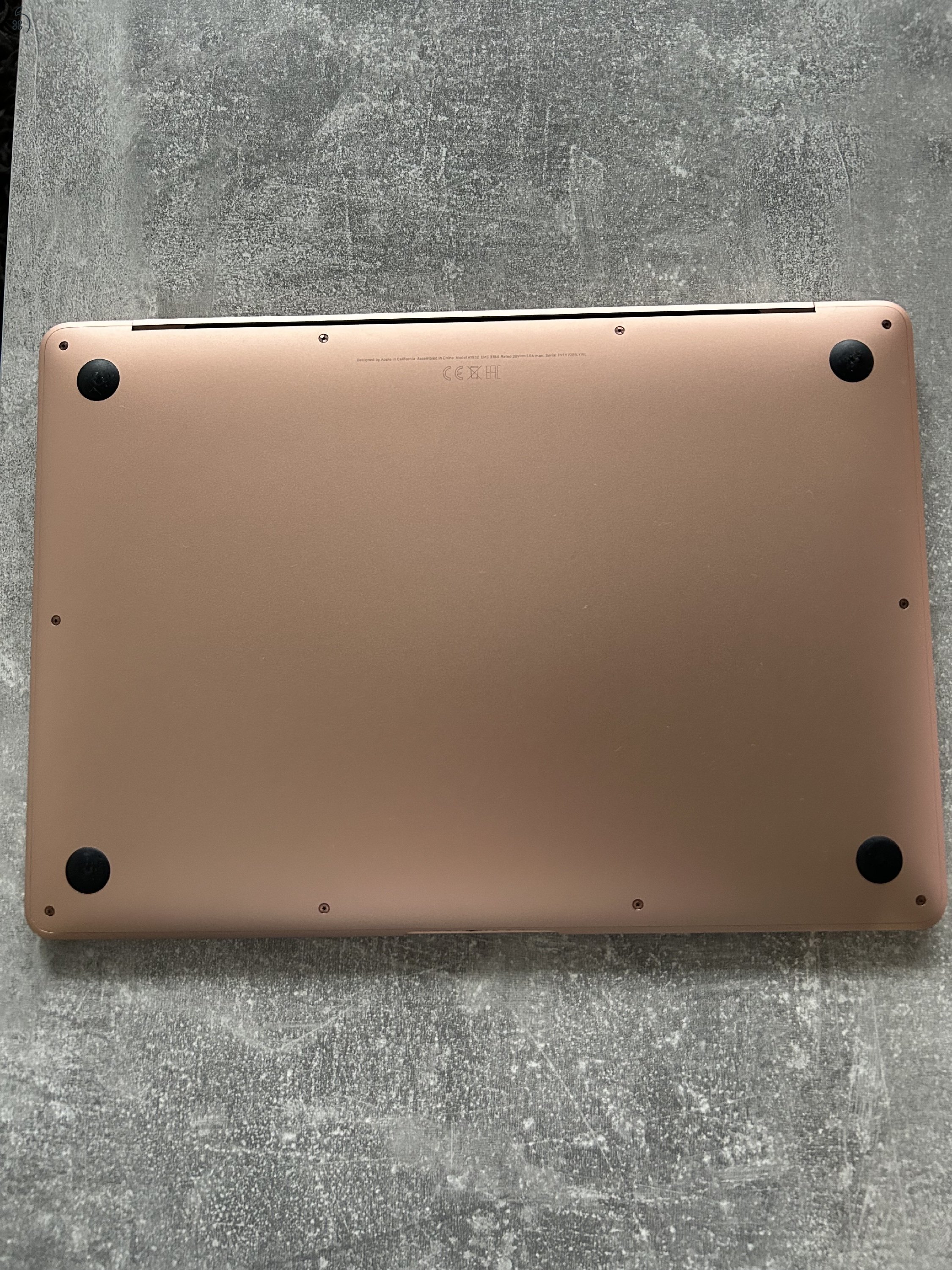 MacBook Air (Retina, 13 hüvelykes, 2019)