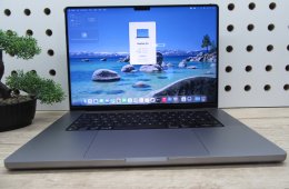 Apple MacBook Pro 16 (2021, M1 Pro) – Liquid Retina XDR, ProMotion 120 Hz – 32 GB RAM / 512 GB SSD – Használt, szép állapot – 86% akku (463 ciklus) – 3 hónap garancia