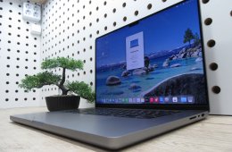 Apple MacBook Pro 16 (2021, M1 Pro) – Liquid Retina XDR, ProMotion 120 Hz – 16 GB RAM / 1 TB SSD – Használt, karcmentes – 87% akku (107 ciklus) – 3 hónap garancia