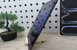 Apple iPad Pro 13″ (M4) – Ultra Retina XDR (Tandem OLED), ProMotion 120 Hz, Pencil Pro – 256 GB – Használt, karcmentes – Wi-Fi – Garancia 2025. 05. 29-ig