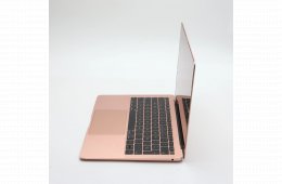 !! 1 ÉV GARANCIA !! Apple MacBook Air 13″ 2019 i5 128 GB 8 GB RAM Gold 91% EU Bill – Kis repedés a kijelző alján