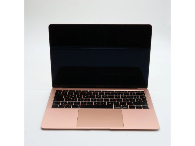 !! 1 ÉV GARANCIA !! Apple MacBook Air 13″ 2019 i5 128 GB 8 GB RAM Gold 91% EU Bill – Kis repedés a kijelző alján