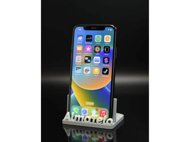 Apple iPhone X 64 GB Space Gray 100% akku - 12 HÓ GARANCIA