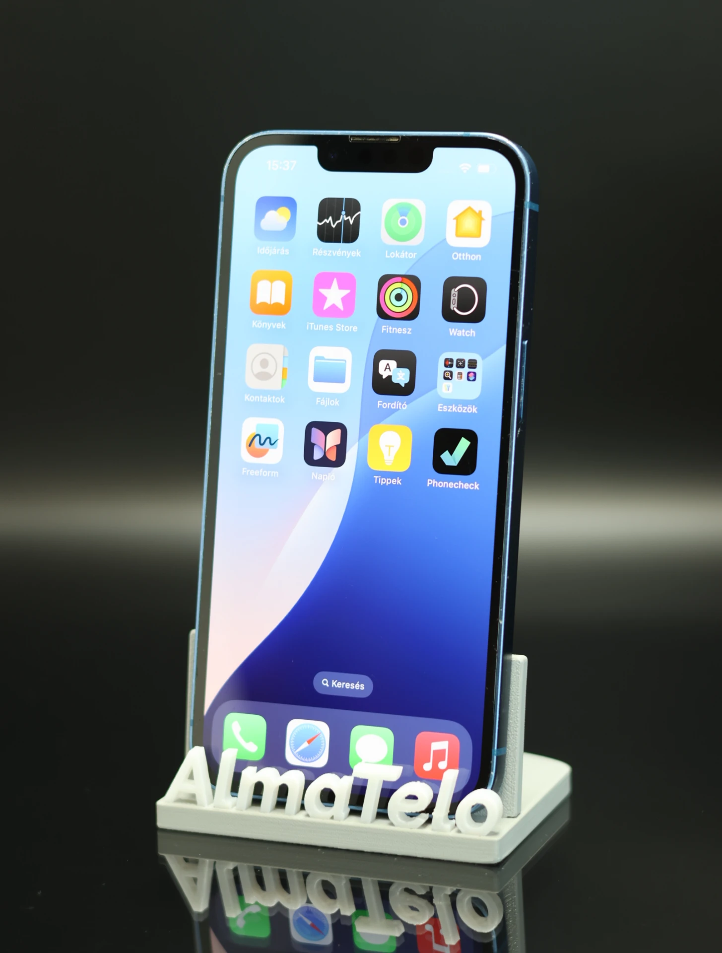 Apple iPhone 13 128 GB Blue 100% akku - 12 HÓ GARANCIA
