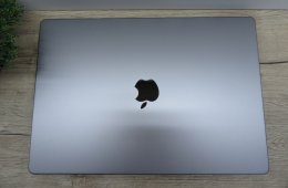 Apple MacBook Pro 16 (2021, M1 Pro) – Liquid Retina XDR, ProMotion 120 Hz – 16 GB RAM / 1 TB SSD – Használt, karcmentes – 94% akku (125 ciklus) – 3 hónap garancia