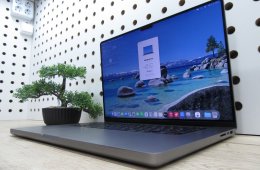 Apple MacBook Pro 16 (2021, M1 Pro) – Liquid Retina XDR, ProMotion 120 Hz – 16 GB RAM / 1 TB SSD – Használt, karcmentes – 94% akku (125 ciklus) – 3 hónap garancia