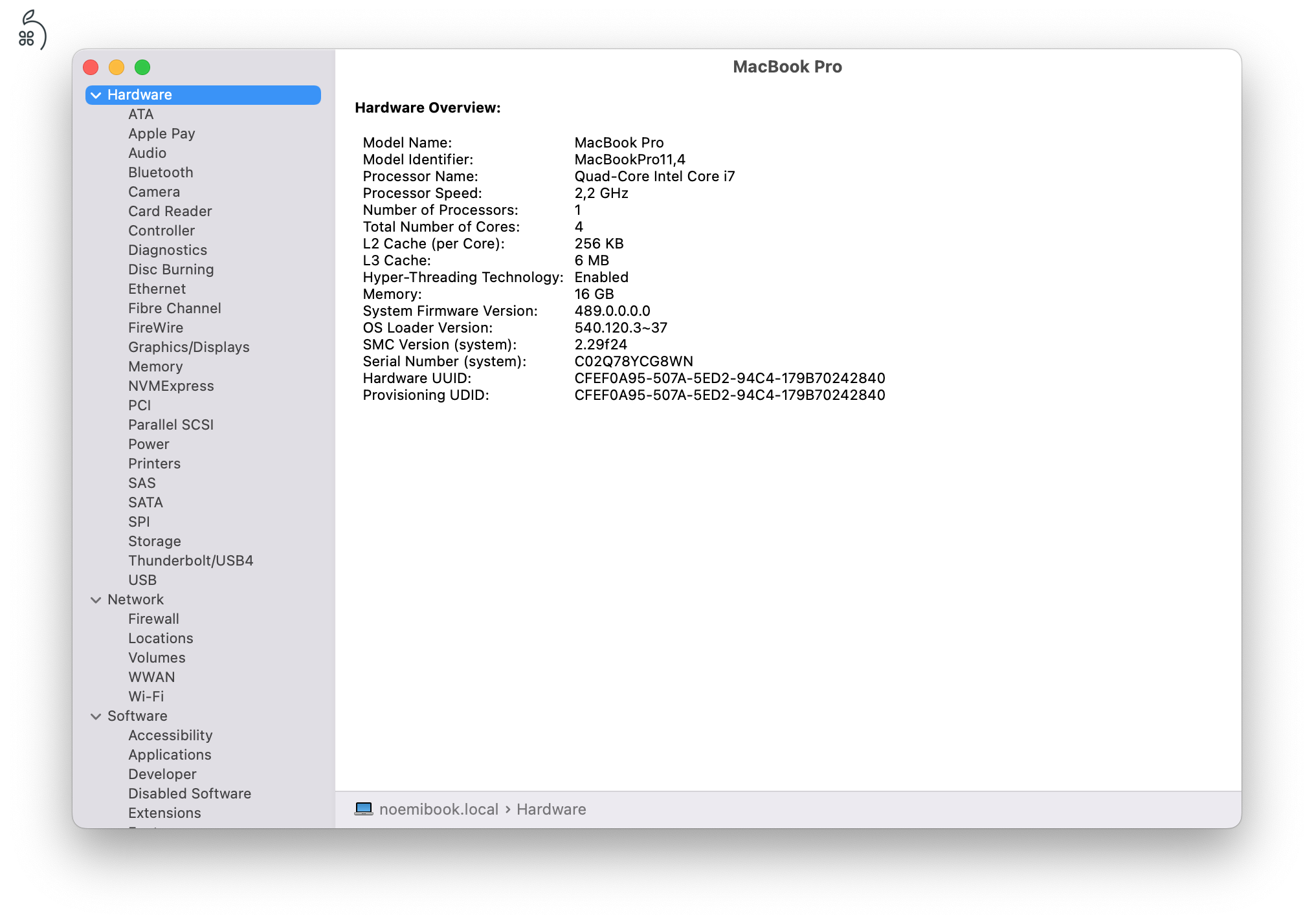 MacBook Pro 15” (Retina, Mid 2015) 1TB SSD