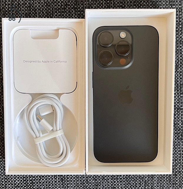 iPhone 15 Pro Black Titanium 256GB