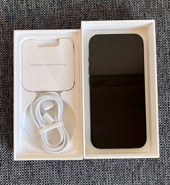 iPhone 15 Pro Black Titanium 256GB