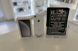 iPhone XR 128GB Yettel Újszerű/1-3 hónap gar./Akku 80%/p4498