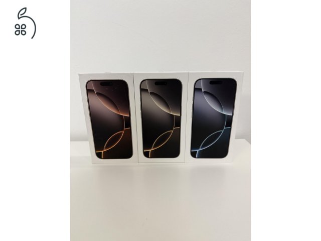iPhone 16 Pro 256GB Készülékek Korrekt Áron Eladók