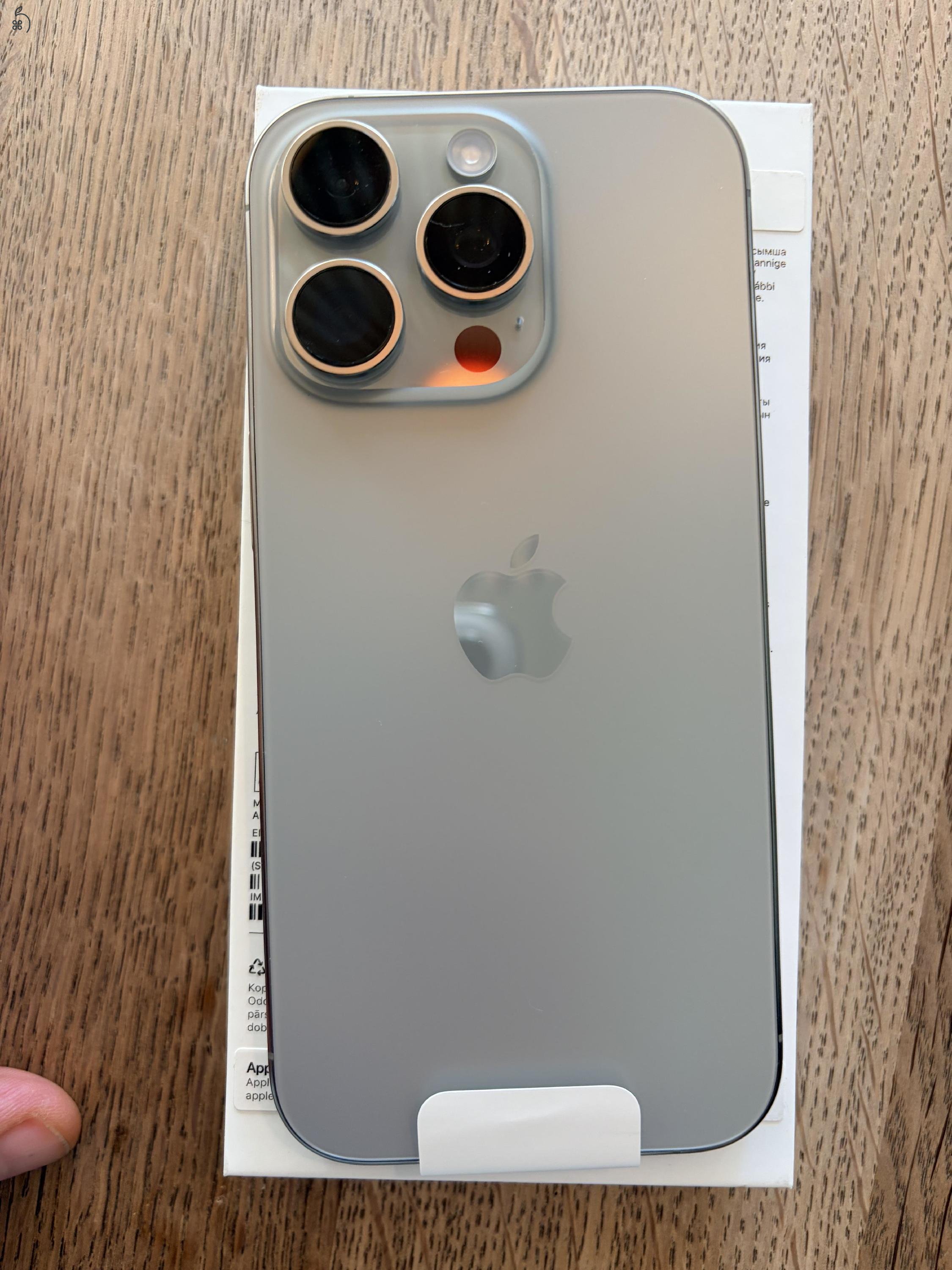 Bontatlan iPhone 16 pro 512 szürke