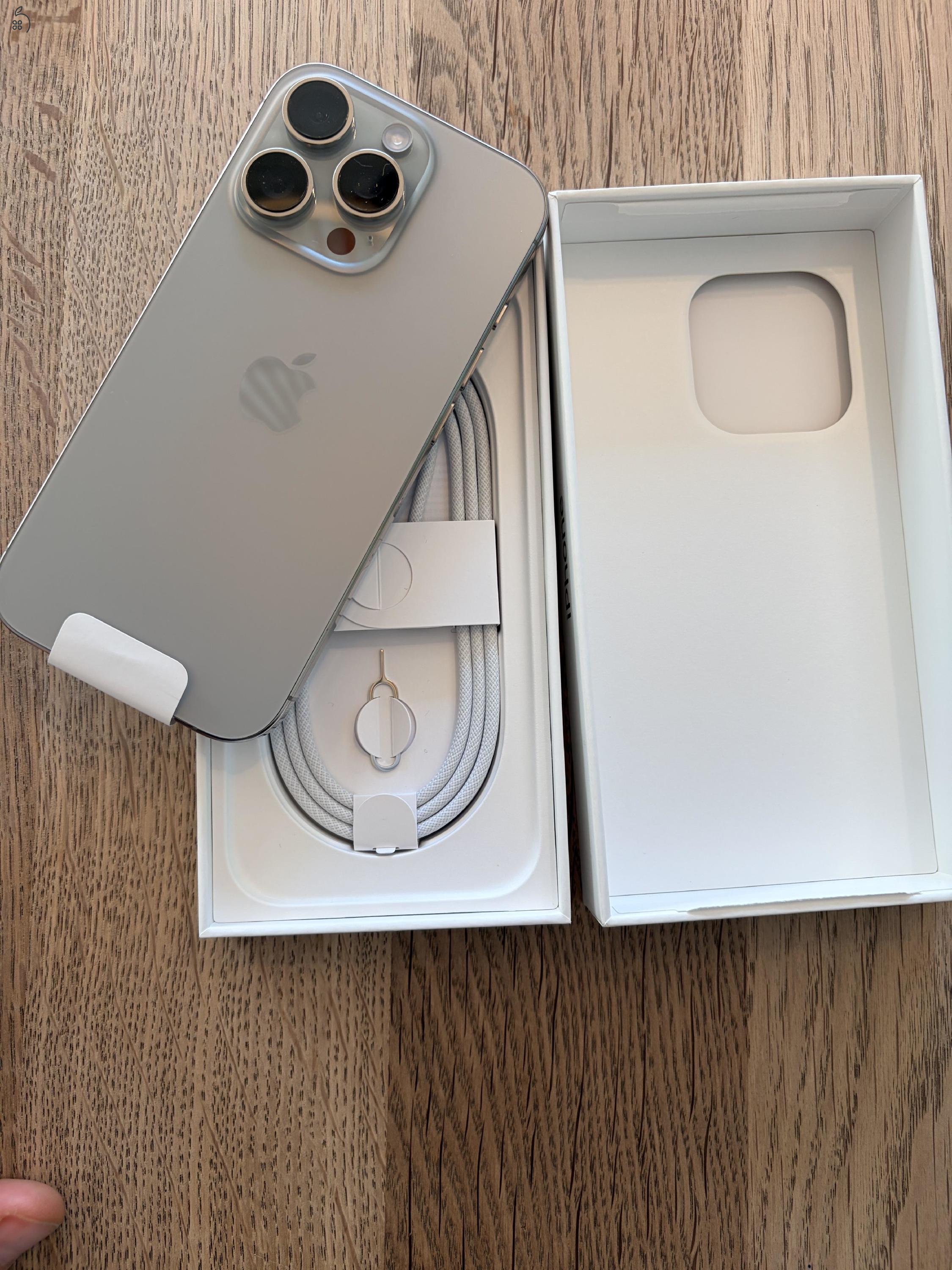 Bontatlan iPhone 16 pro 512 szürke