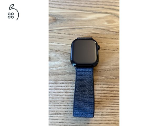 Apple Watch Series 10 – 46mm Jet Black (Cellular) – újszerű, 100% akku, 2 év garancia