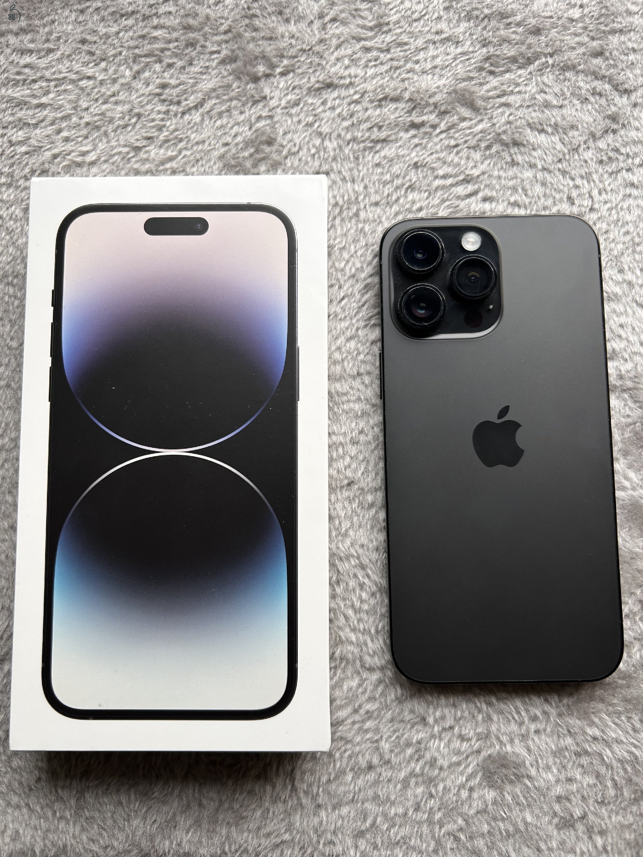 Eladó Iphone 14 Pro Max 128 GB, asztro fekete