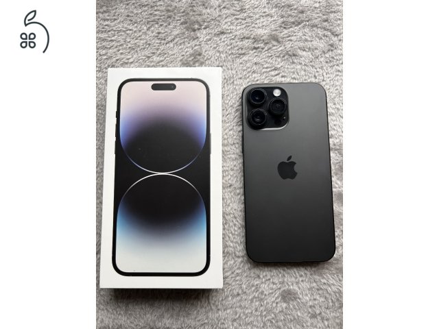 Eladó Iphone 14 Pro Max 128 GB, asztro fekete