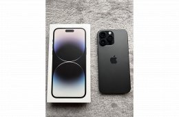 Eladó Iphone 14 Pro Max 128 GB, asztro fekete