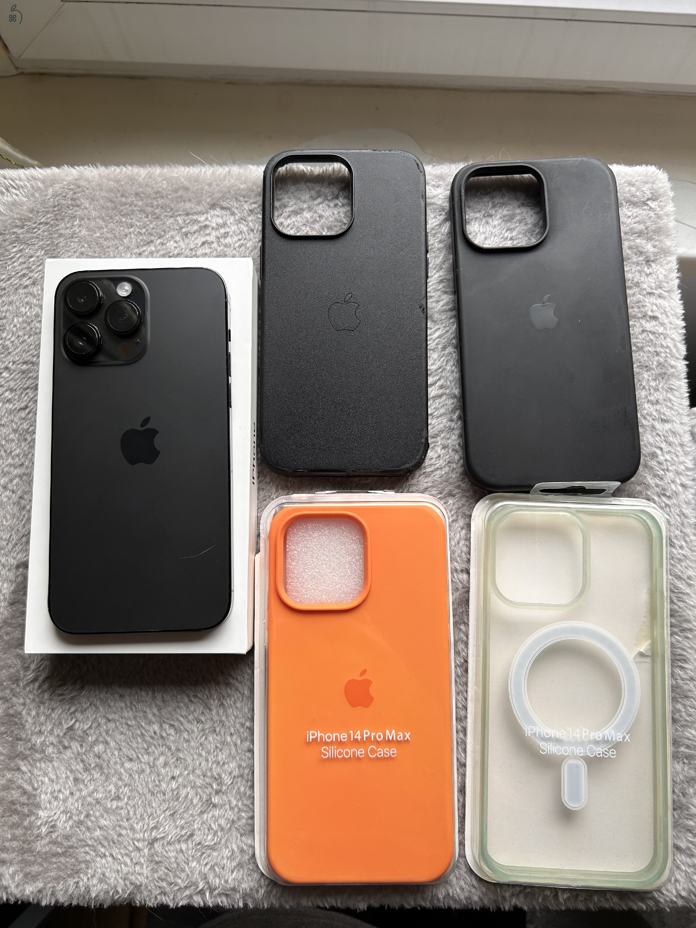 Eladó Iphone 14 Pro Max 128 GB, asztro fekete