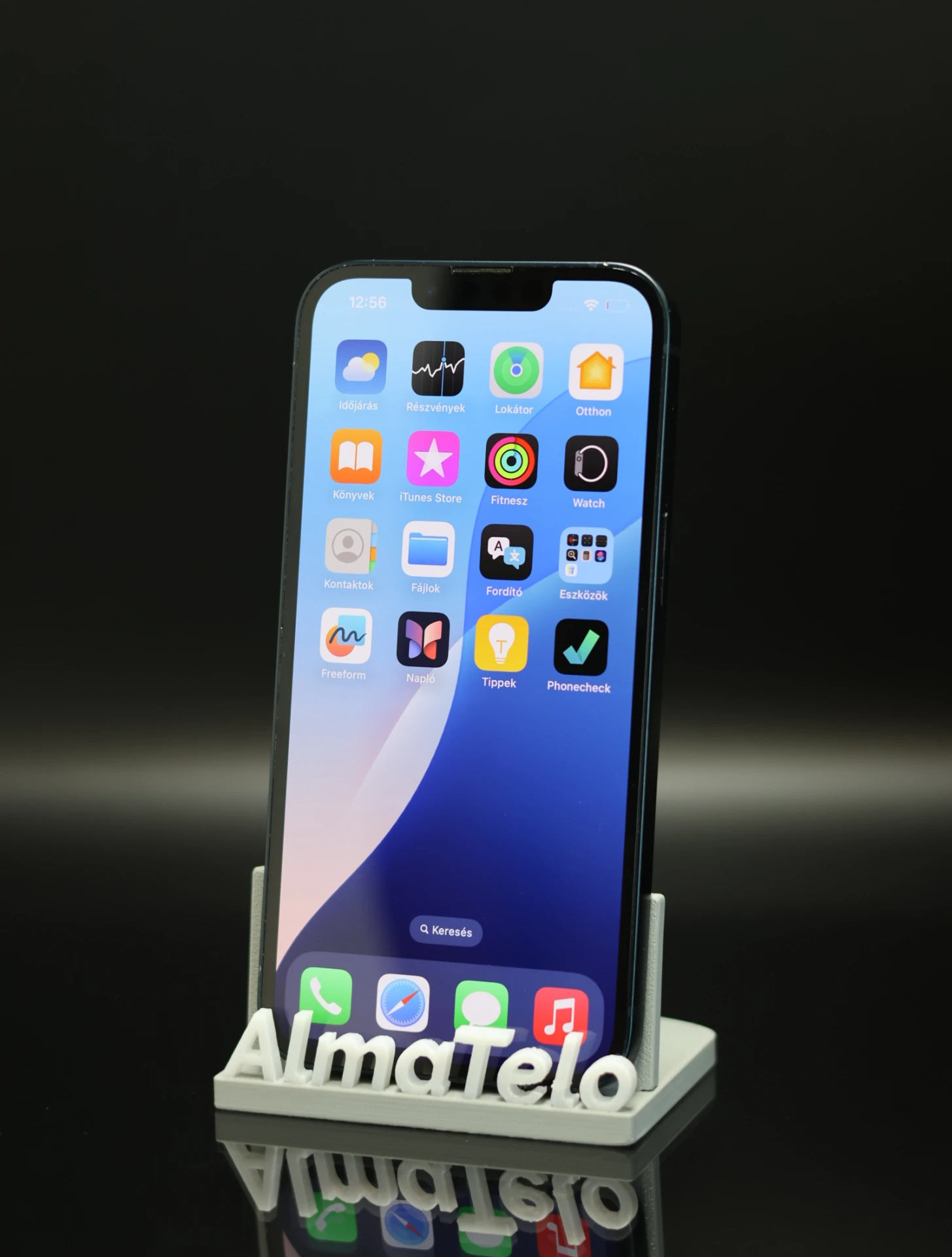 Apple iPhone 13 256 GB Midnight 100% akku - 12 HÓ GARANCIA