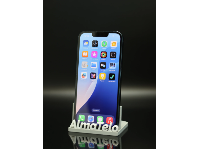 Apple iPhone 13 256 GB Midnight 100% akku - 12 HÓ GARANCIA