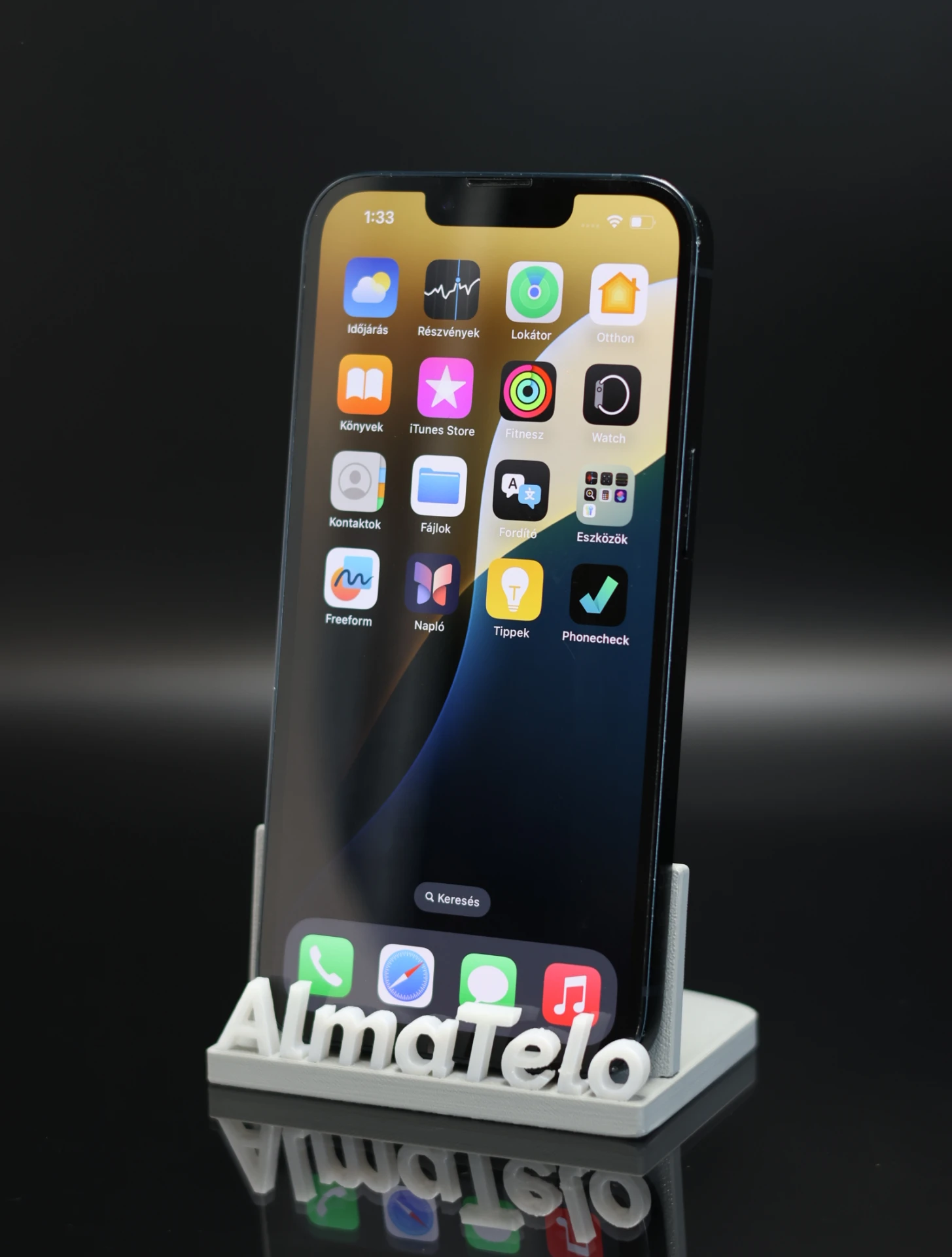 Apple iPhone 14 128 GB Midnight 96% akku - 12 HÓ GARANCIA