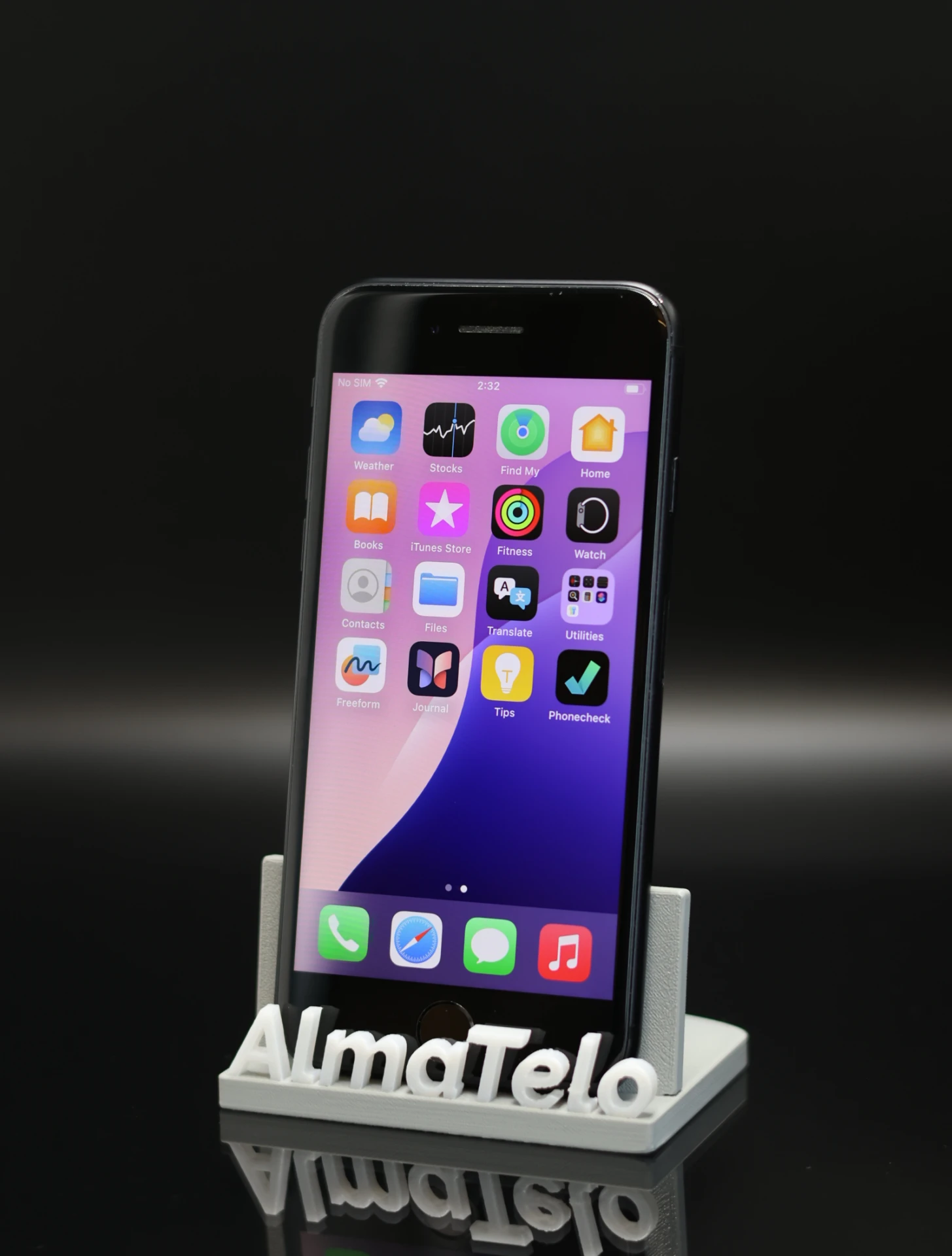 Apple iPhone SE (2020) 64 GB Black 100% akku - 12 HÓ GARANCIA