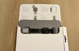 Milanese Loop Apple Watch Ultra 49mm fekete titan szíj - új - 