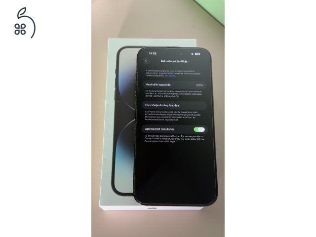 100% gyári akkumulátorral, akku garanciával! iPhone 14 Pro Max 256GB 