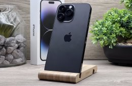 Hibátlan iPhone 14 Pro Max Space Black 128GB 2 ÉV Garanciával Számlával 94% Akksi