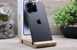 Hibátlan iPhone 14 Pro Max Space Black 128GB 2 ÉV Garanciával Számlával 94% Akksi