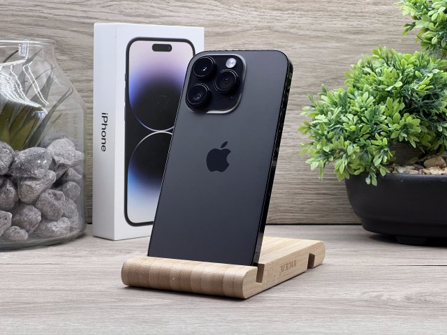 iPhone 14 Pro Space Black 256GB 2 ÉV Garanciával Számlával 90% Akksi