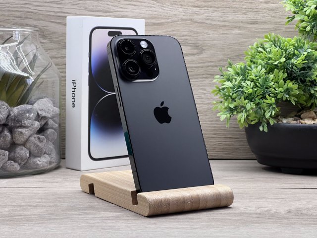 iPhone 14 Pro Space Black 256GB 2 ÉV Garanciával Számlával 90% Akksi