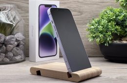 iPhone 14 Purple 128GB 2 ÉV Garanciával Számlával 91% Akksi