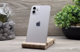 Hibátlan iPhone 12 White 64GB 2 ÉV Garanciával Számlával 100% Akksi