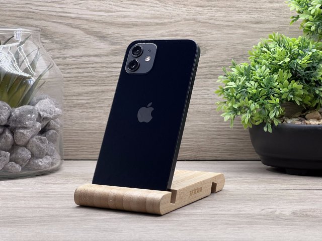 iPhone 12 Black 64GB 2 ÉV Garanciával Számlával 90% Akksi