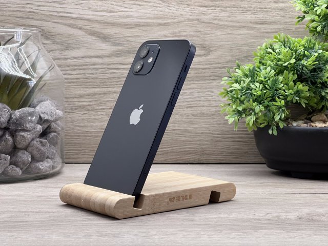 iPhone 12 Black 64GB 2 ÉV Garanciával Számlával 90% Akksi
