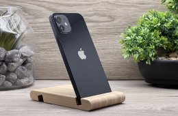 iPhone 12 Black 64GB 2 ÉV Garanciával Számlával 90% Akksi