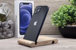iPhone 12 Black 128GB 2 ÉV Garanciával Számlával 100% Akksi
