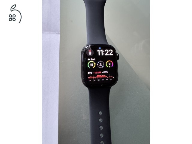 Új Apple Watch Series 10 GPS Jetblack 42mm Okosóra óra karóra